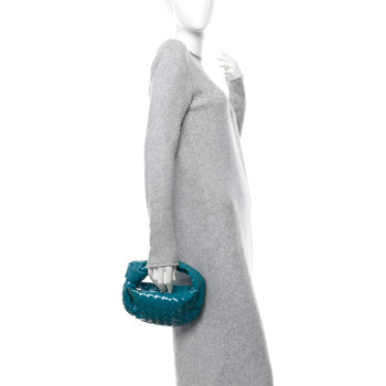 BOTTEGA VENETA Patent Nappa Intrecciato Candy Jodie Blaster