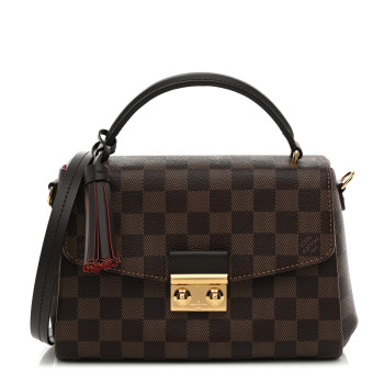LOUIS VUITTON Damier Ebene Croisette