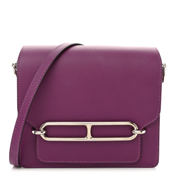 HERMES Evercolor Mini Sac Roulis Anemone