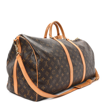 LOUIS VUITTON Monogram Keepall Bandouliere 55