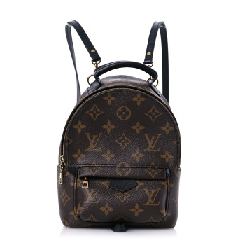 LOUIS VUITTON Monogram Palm Springs Backpack Mini
