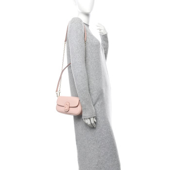 MARC JACOBS Calfskin Medium The Clover shoulder Bag Rose
