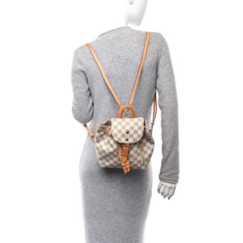 LOUIS VUITTON Damier Azur Sperone BB Backpack