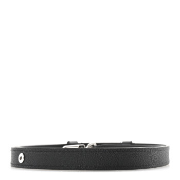 LOUIS VUITTON Calfskin Buci Shoulder Strap Black