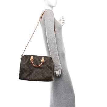 LOUIS VUITTON Monogram Speedy Bandouliere 35