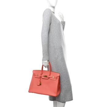 HERMES Epsom Birkin 35 Flamingo