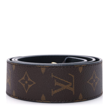 LOUIS VUITTON Monogram Bandouliere Shoulder Strap Black