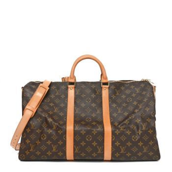 LOUIS VUITTON Monogram Keepall Bandouliere 50