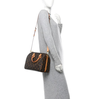 LOUIS VUITTON Monogram Speedy Bandouliere 25