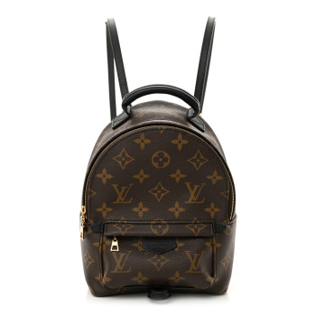 LOUIS VUITTON Monogram Palm Springs Backpack Mini
