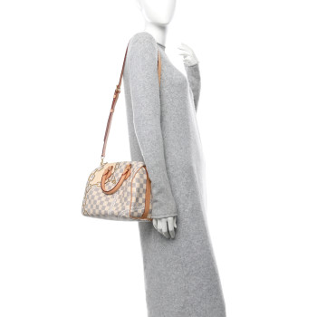 LOUIS VUITTON Damier Azur Nautical Speedy Bandouliere 25
