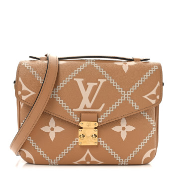 LOUIS VUITTON Empreinte Monogram Giant Broderies Pochette Metis Arizona
