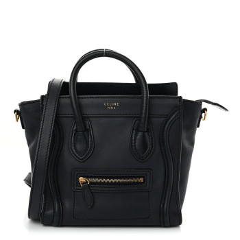 CELINE Smooth Calfskin Nano Luggage Ink