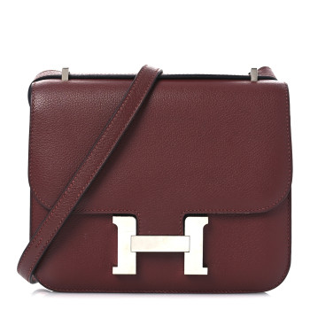 HERMES Evercolor Constance 18 Rouge H