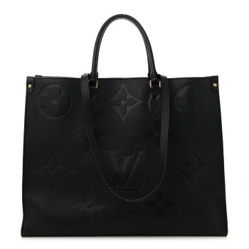 LOUIS VUITTON Empreinte Monogram Giant Onthego GM Black