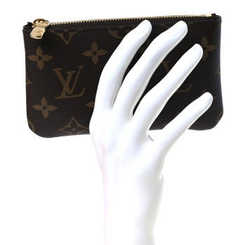 LOUIS VUITTON Monogram Key Pouch S