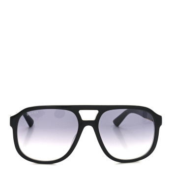 GUCCI Acetate Square Frame GG1188S Sunglasses Black