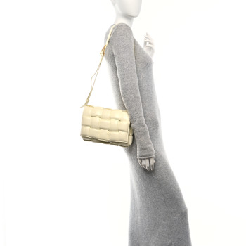 BOTTEGA VENETA Nappa Maxi Intreccio Padded Cassette Crossbody Bag Zest