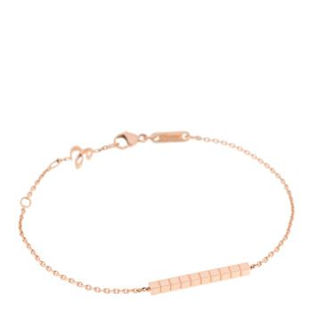 CHOPARD 18K Rose Gold Ice Cube Station Bracelet