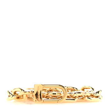 LOUIS VUITTON Pochette Metis East West Chain Strap Gold
