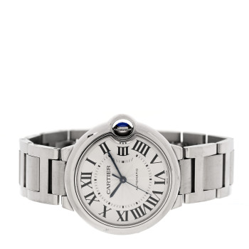 CARTIER Stainless Steel 36mm Ballon Bleu De Cartier Automatic Watch