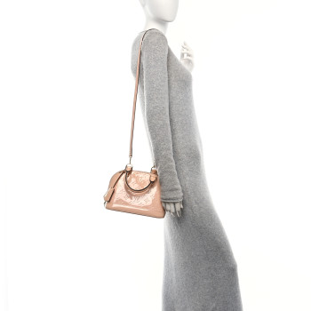 LOUIS VUITTON Vernis Alma BB Rose Ballerine