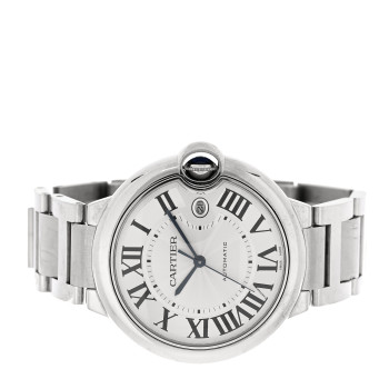 CARTIER Stainless Steel 42mm Ballon Bleu De Cartier Automatic Watch