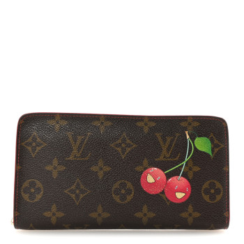 LOUIS VUITTON Monogram Cerises Zippy Wallet