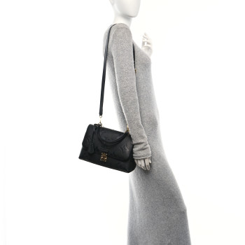 LOUIS VUITTON Empreinte Monogram Giant Madeleine MM Black