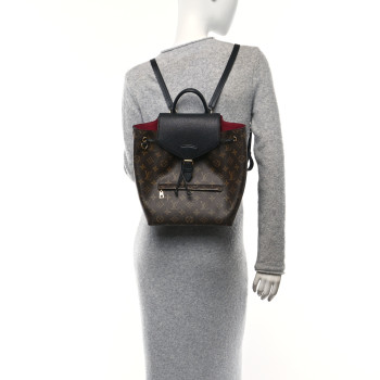 LOUIS VUITTON Monogram Montsouris PM Black