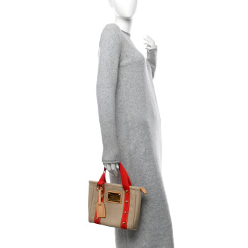LOUIS VUITTON Toile Antigua Cabas PM Beige