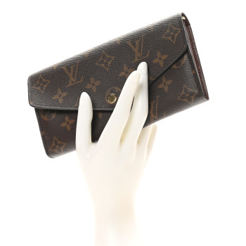 LOUIS VUITTON Monogram Sarah Wallet NM