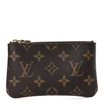 LOUIS VUITTON Monogram Key Pouch S