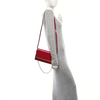 LOUIS VUITTON Vernis Ana Clutch Rose Indien