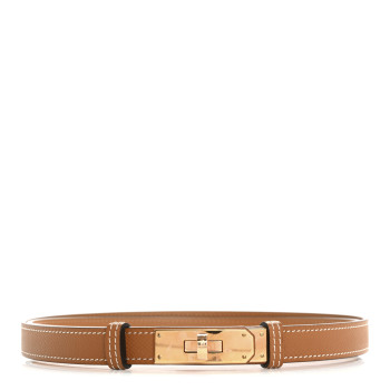 HERMES Epsom Kelly Belt Gold