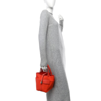 HERMES Toile Goeland Swift Cargo Picotin Lock 18 Orange Field