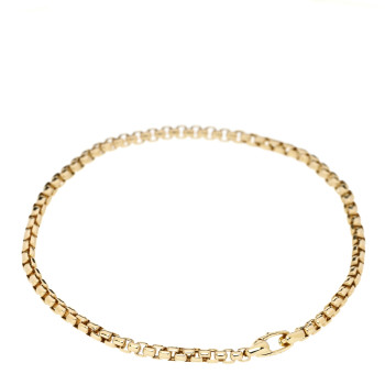 DAVID YURMAN 18K Yellow Gold 2.7mm Box Chain Bracelet