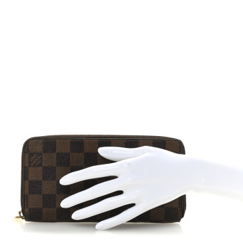 LOUIS VUITTON Damier Ebene Zippy Wallet