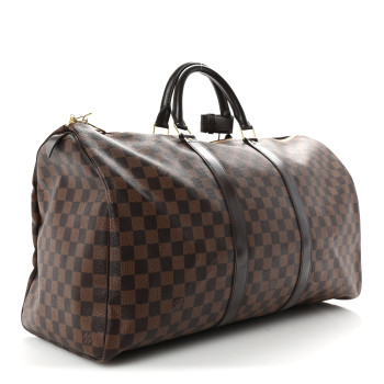 LOUIS VUITTON Damier Ebene Keepall 50