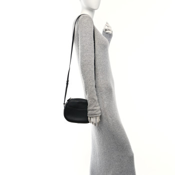 THE ROW Calfskin Eve Crossbody Bag Black