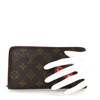 LOUIS VUITTON Monogram Cerises Zippy Wallet