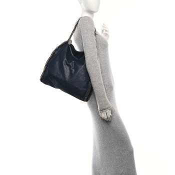 STELLA MCCARTNEY Shaggy Deer Small Falabella Midnight