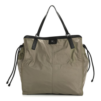 BURBERRY Nylon Buckleigh Packable Tote Birch