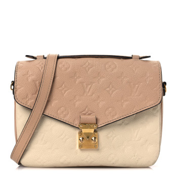 LOUIS VUITTON Empreinte Pochette Metis Beige Rose Creme