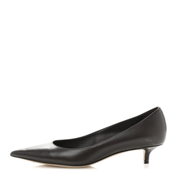 JIMMY CHOO Calfskin Amelia 35 Pumps 37 Chocolate