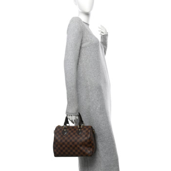 LOUIS VUITTON Damier Ebene Speedy Bandouliere 25
