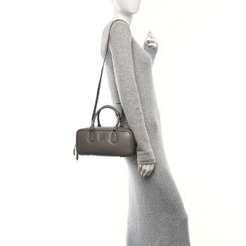 MIU MIU Nappa Large Arcadie Top Handle Bag Argilla
