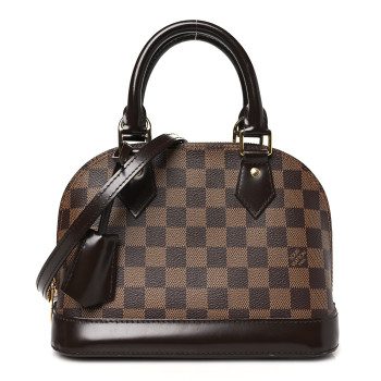 LOUIS VUITTON Damier Ebene Alma BB