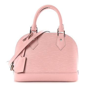 LOUIS VUITTON Epi Alma BB Rose Ballerine