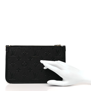 LOUIS VUITTON Empreinte CarryAll PM Pochette Black